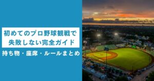 プロ野球観戦の座席はどこが正解？内野・外野・見切れ席の選び方... 画像2